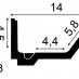 Orac Decor Карниз C358